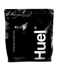 An image of Huel "Black" protein shake mix. Contains 40g of plant based protein.