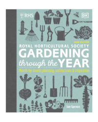 An image of the Royal Horticultural Society's "Gardening Through the Year" book.