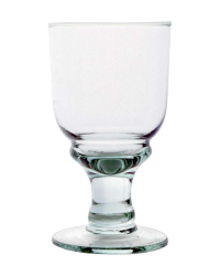 Goblet Style Wine Glass An image of a plain glass goblet style wine or water glass.