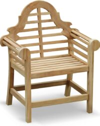 Lutyens style garden armchair.