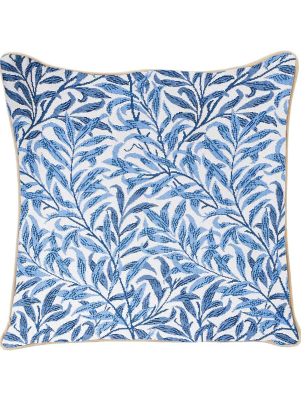 An image of William Morris "Willow Bough" Tapestry Cushion Cover. Available to buy from Amazon.